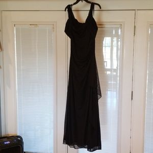 Black cocktail dress